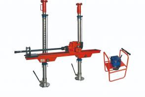 气动架柱式钻机